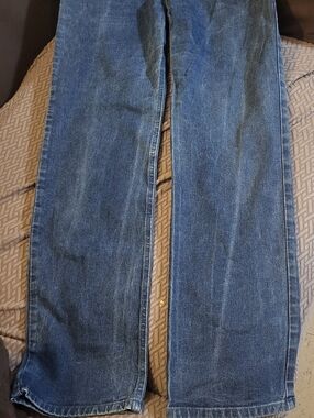 Valentino Women Straight Jeans in Blue Denim